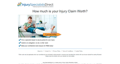 Desktop Screenshot of injury-specialists-direct.com